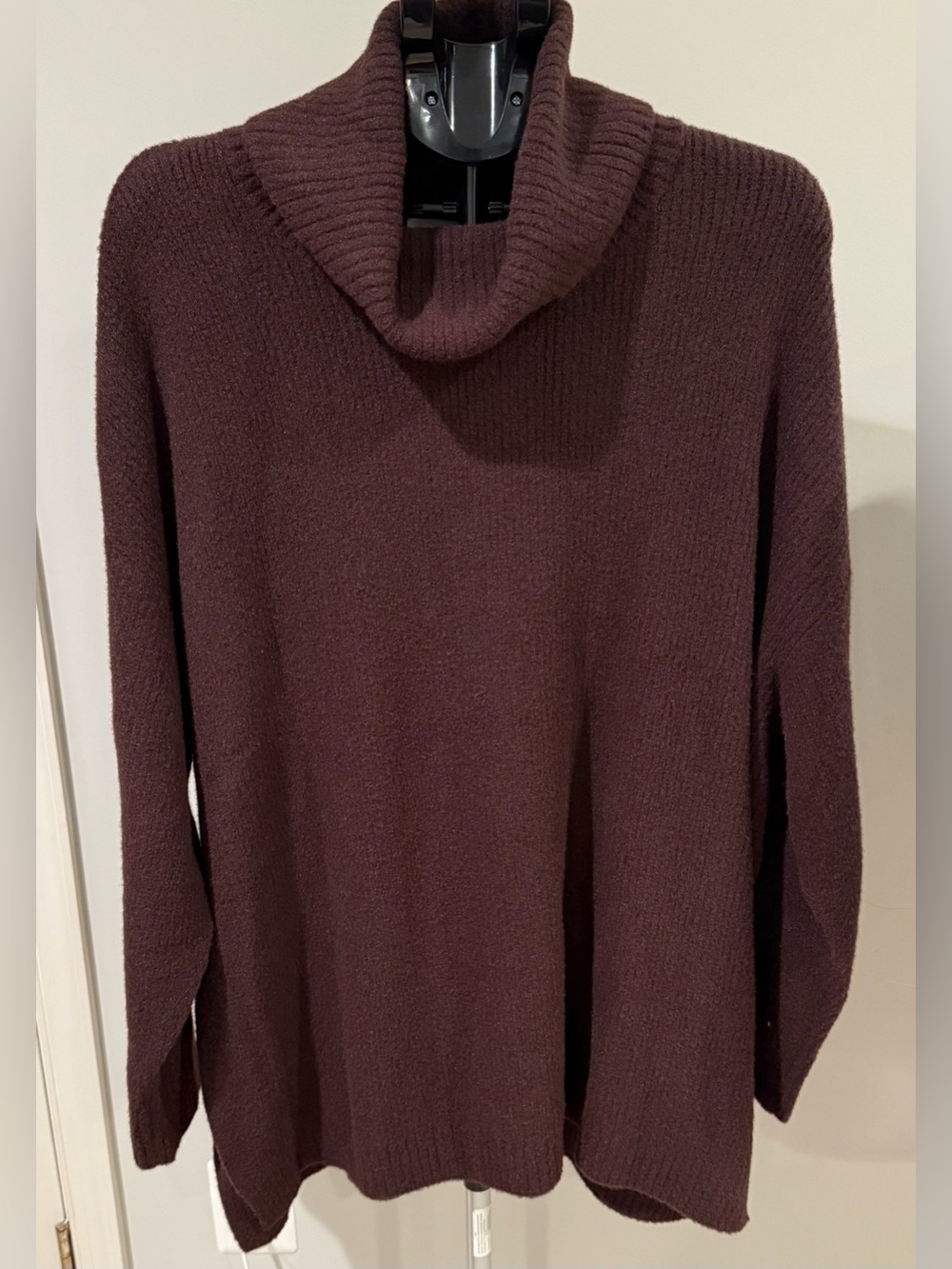 The Drop Brown Oversized Turtleneck Sweater Tunic NWT Size 3X 22/24/26